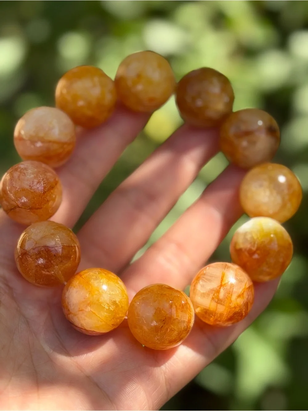 20mm Super Chunky Golden Healer Bracelet 2212